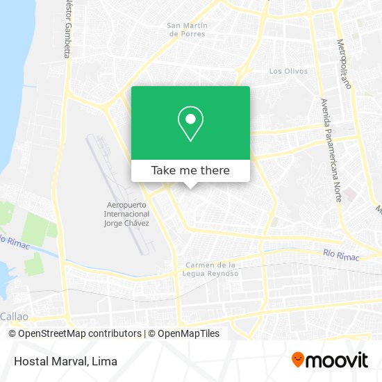 Hostal Marval map