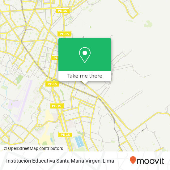 Institución Educativa Santa Maria Virgen map