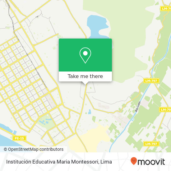 Institución Educativa Maria Montessori map