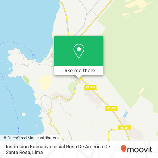 Institución Educativa Inicial Rosa De America De Santa Rosa map