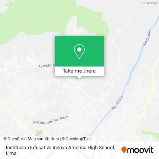 Institución Educativa Innova America High School map