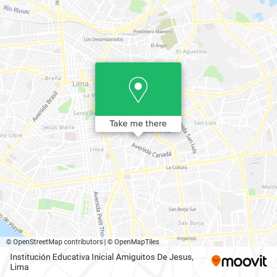 Institución Educativa Inicial Amiguitos De Jesus map