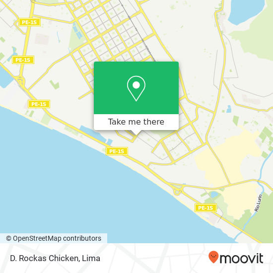 D. Rockas Chicken map