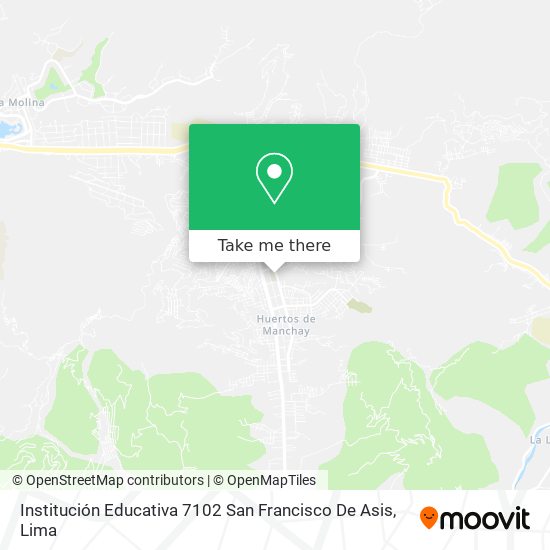 Institución Educativa 7102 San Francisco De Asis map