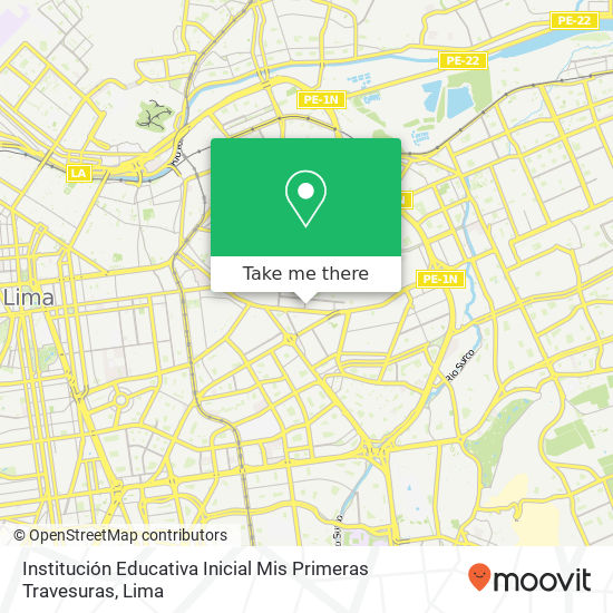 Institución Educativa Inicial Mis Primeras Travesuras map