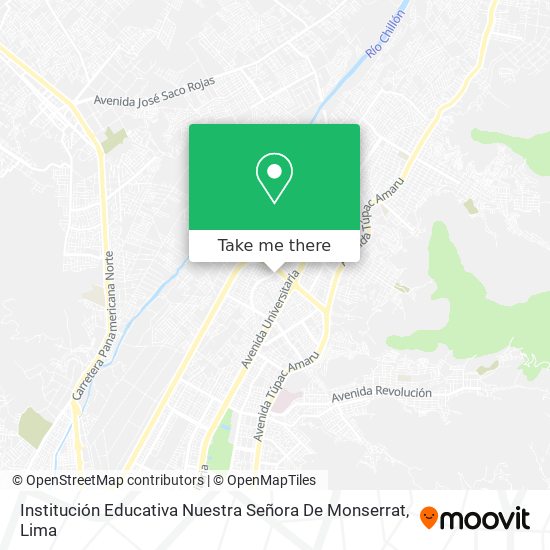 Mapa de Institución Educativa Nuestra Señora De Monserrat