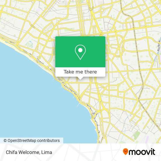 Chifa Welcome map