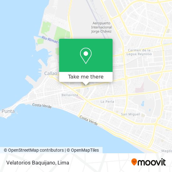 Mapa de Velatorios Baquijano