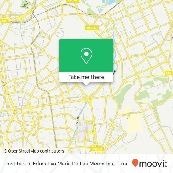 Institución Educativa Maria De Las Mercedes map