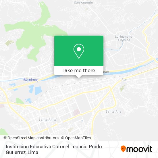 Institución Educativa Coronel Leoncio Prado Gutierrez map