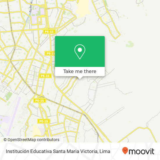 Institución Educativa Santa Maria Victoria map