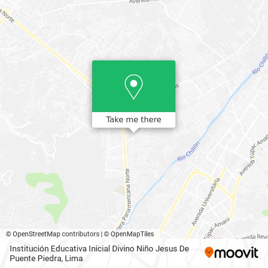 Institución Educativa Inicial Divino Niño Jesus De Puente Piedra map