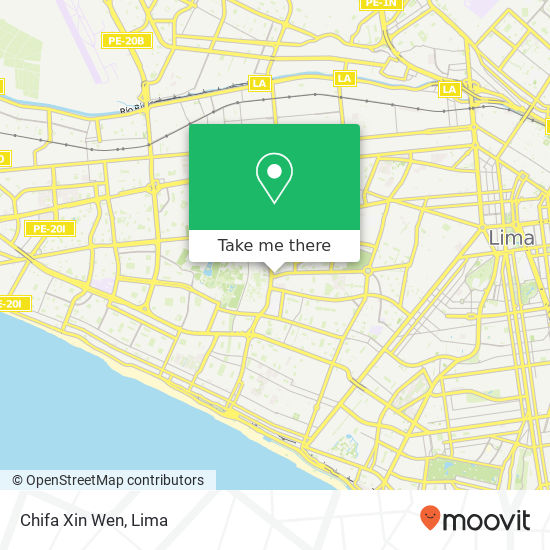 Chifa Xin Wen map