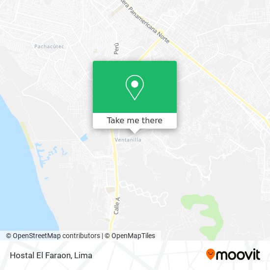 Mapa de Hostal El Faraon