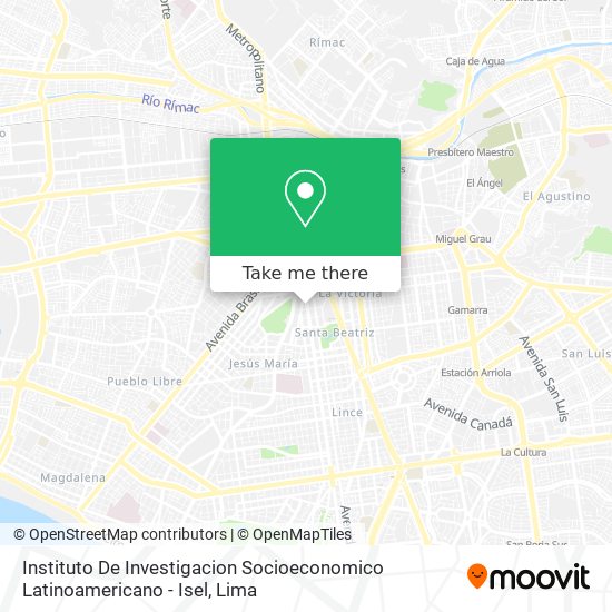 Instituto De Investigacion Socioeconomico Latinoamericano - Isel map