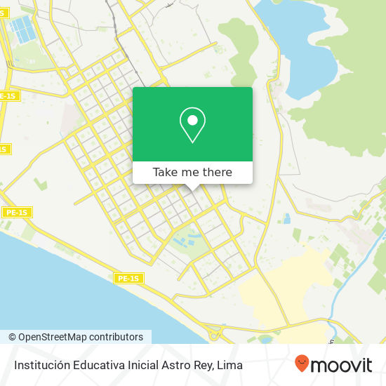Institución Educativa Inicial Astro Rey map