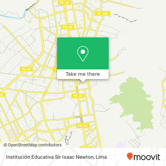 Institución Educativa Sir Isaac Newton map