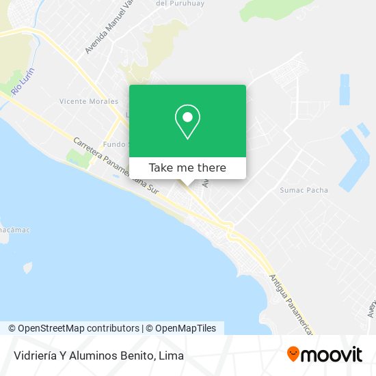 Vidriería Y Aluminos Benito map