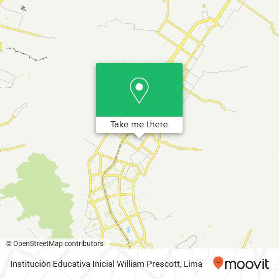 Institución Educativa Inicial William Prescott map