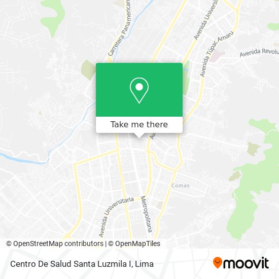 Centro De Salud Santa Luzmila I map