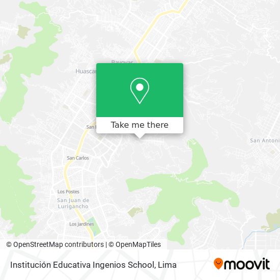 Institución Educativa Ingenios School map