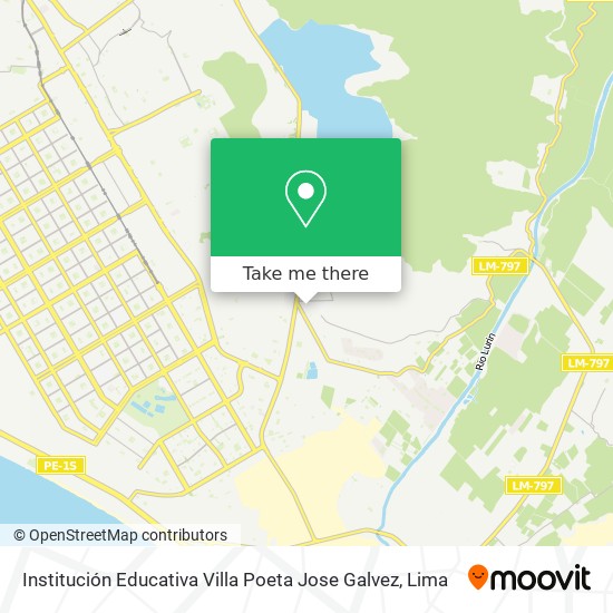 Institución Educativa Villa Poeta Jose Galvez map