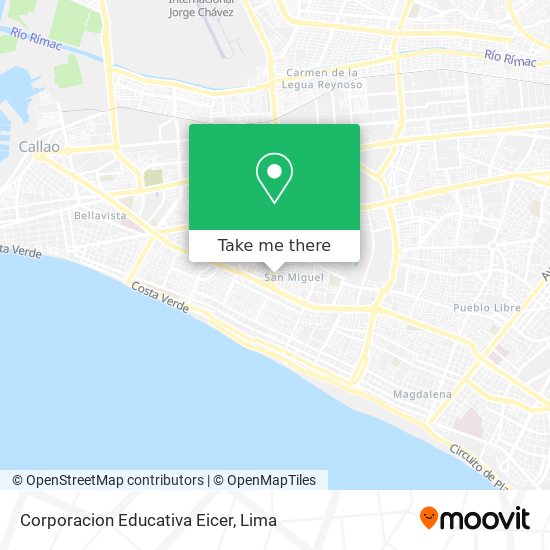 Corporacion Educativa Eicer map
