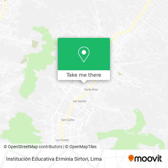 Institución Educativa Erminia Sirtori map