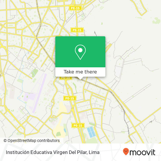 Institución Educativa Virgen Del Pilar map