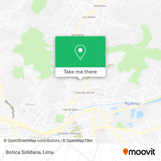 Botica Solidaria map