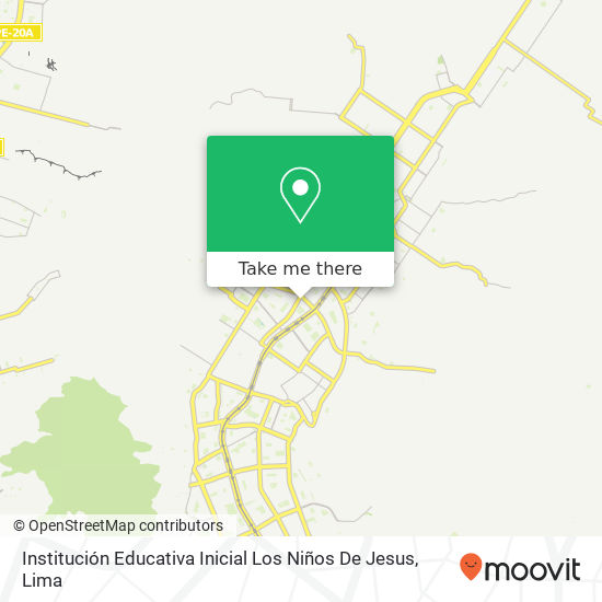 Institución Educativa Inicial Los Niños De Jesus map