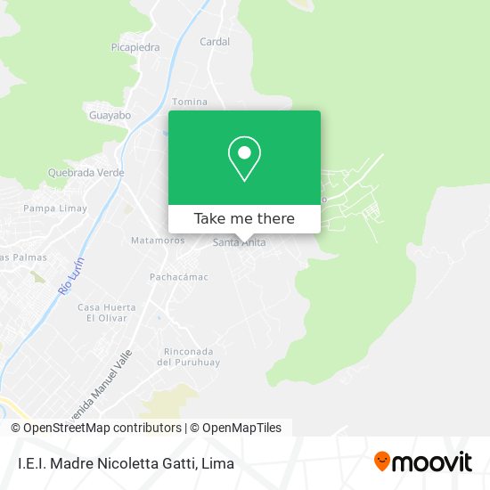 I.E.I. Madre Nicoletta Gatti map