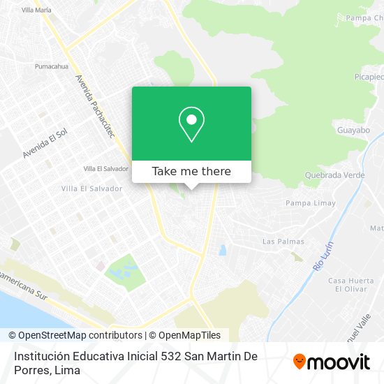 Institución Educativa Inicial 532 San Martin De Porres map