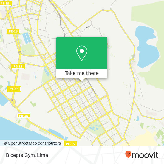 Bicepts Gym map