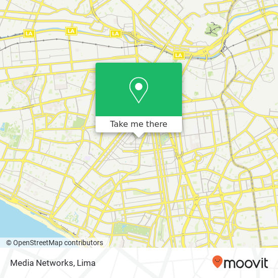 Media Networks map