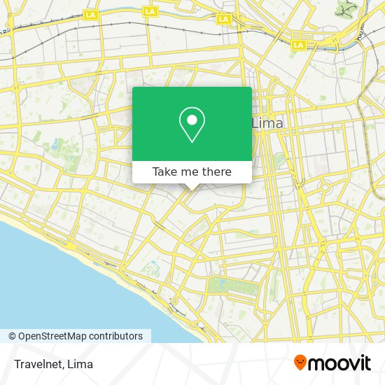 Travelnet map