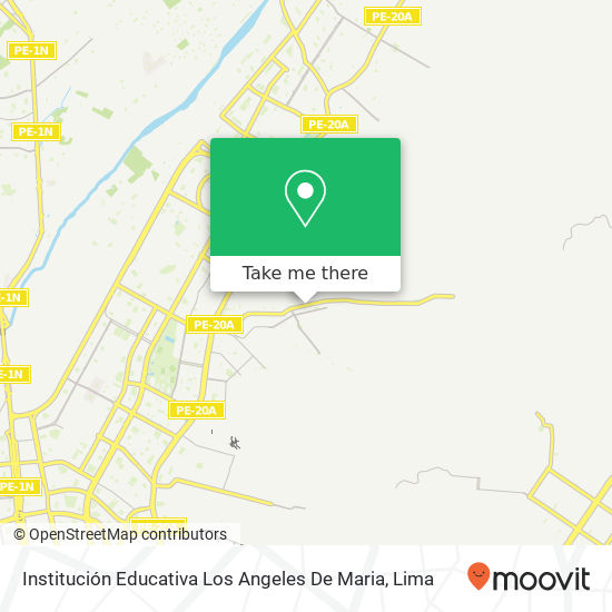 Institución Educativa Los Angeles De Maria map