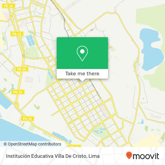 Institución Educativa Villa De Cristo map