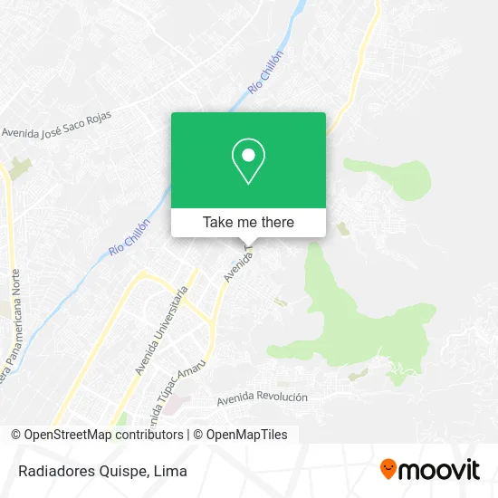 Radiadores Quispe map