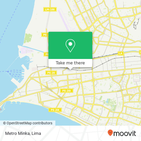 Mapa de Metro Minka