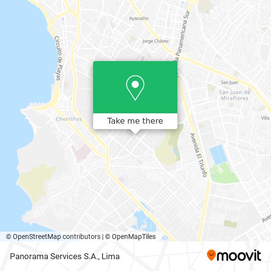 Panorama Services S.A. map