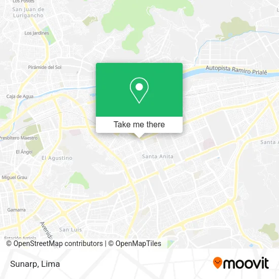 Sunarp map