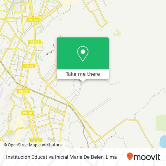 Institución Educativa Inicial Maria De Belen map