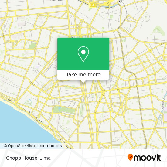 Chopp House map