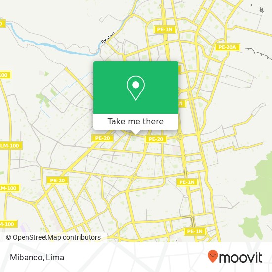 Mibanco map