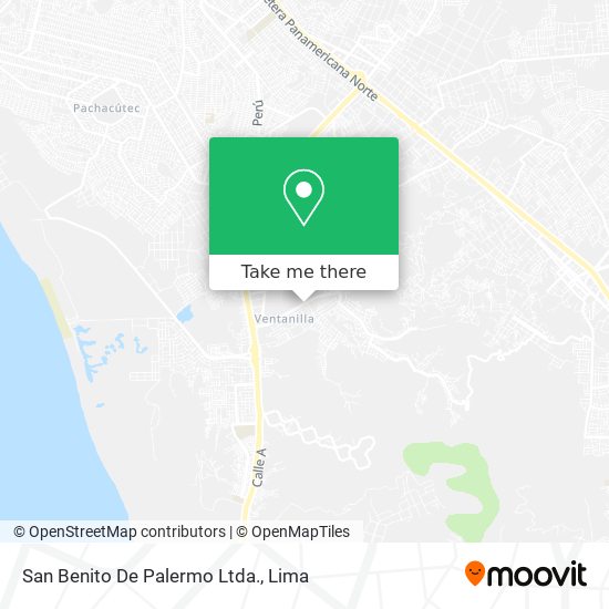 San Benito De Palermo Ltda. map