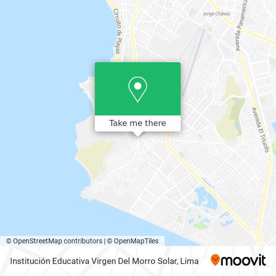 Institución Educativa Virgen Del Morro Solar map