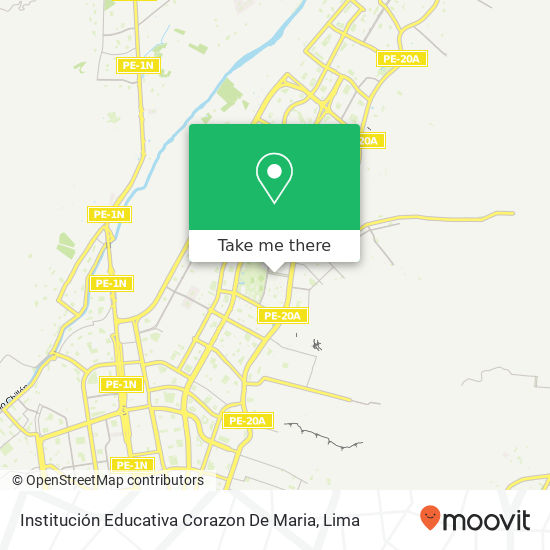 Institución Educativa Corazon De Maria map