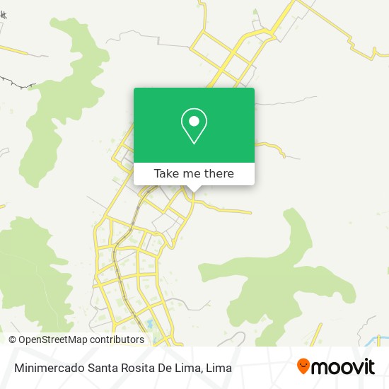 Minimercado Santa Rosita De Lima map