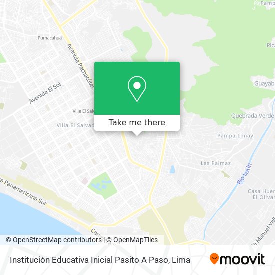 Institución Educativa Inicial Pasito A Paso map